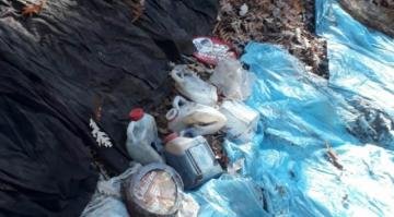 Osmaniye’de teröristlere ait yaşam malzemesi ele geçirildi