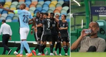 Şampiyonlar Ligi’nde büyük sürpriz! Lyon, City’i eledi