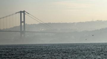 İstanbul Boğazı’nda sis