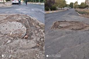 Karaköprü belediyesinin sembol çukuru