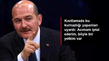 Kurnazlığı yapanları uyardı: Kim bunu istismar etmeye kalkarsa ikametini iptal ederim, acımam