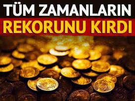 Gram altın tüm zamanların rekorunu kırdı!