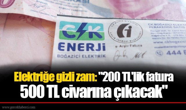 “Elektriğe gizli zam” iddiası gündem oldu!