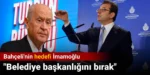 Bahçeli’den İmamoğlu açıklaması.