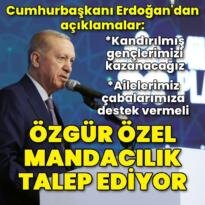 Cumhurbaşkanı Recep Tayyip Erdoğan’dan açıklamalar
