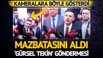 Son dakika | İkinci kez seçildi, mazbatayı aldı! Özgür Çelik’ten ilk açıklama: