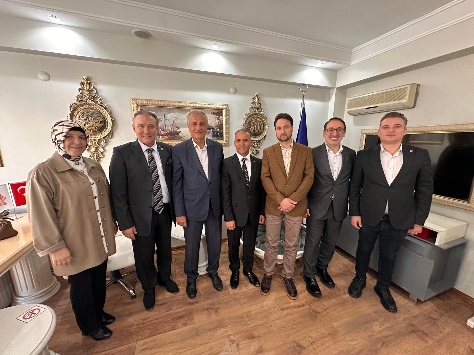 “Gelecek Partisi’nden Uluslararası Sağlık Turizmi Federasyonu’na Ziyaret”