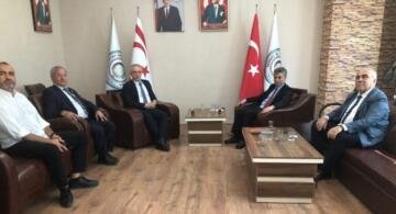 KKTC ANKARA BÜYÜKELÇİSİN DEN SANKON A ZİYARET