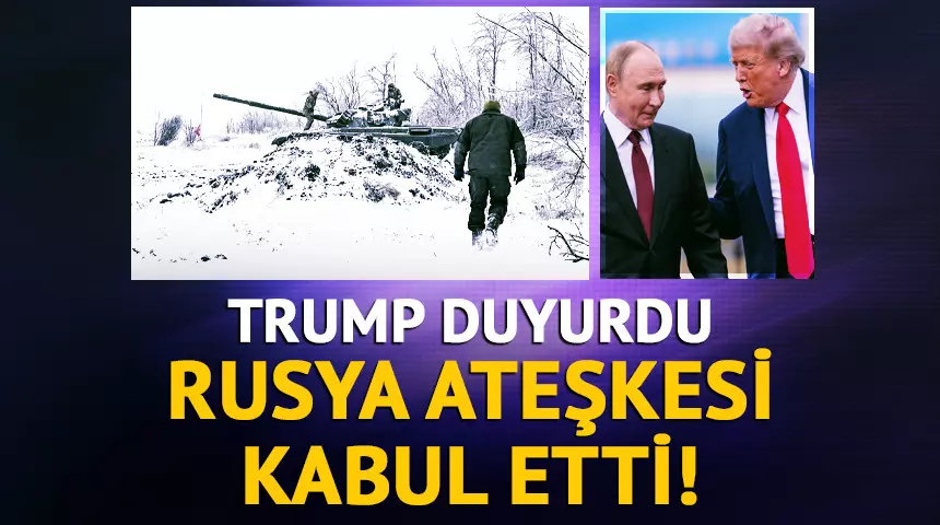 ABD Başkanı Trump: “Soğuk hava koşulları nedeniyle Putin’e bir hafta saldırma dedim, kabul etti”