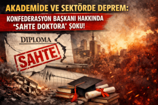 AKADEMİDE VE SEKTÖRDE DEPREM: KONFEDERASYON BAŞKANI HAKKINDA ‘SAHTE DOKTORA’ ŞOKU!
